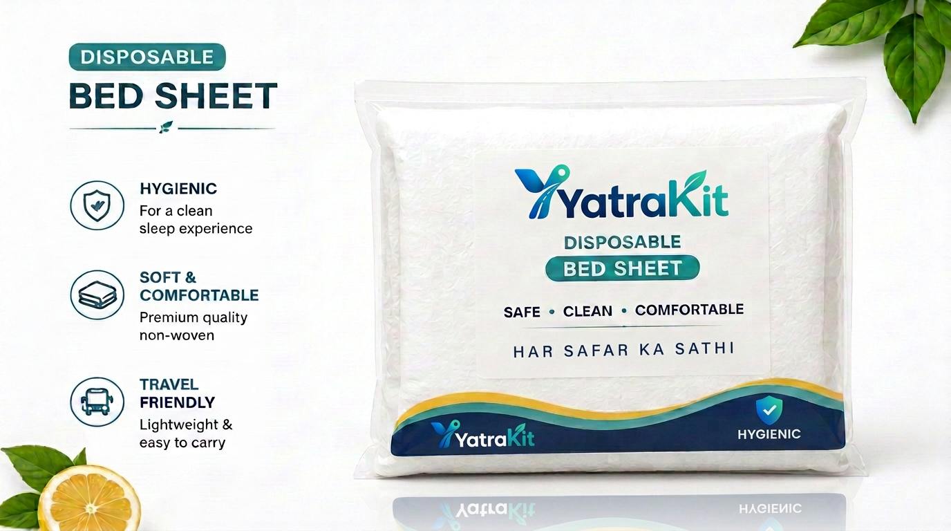 YatraKit Disposable Bed Sheet